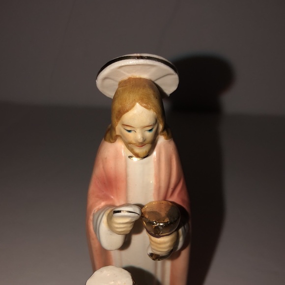 Vintage First Holy Communion Figurine - Sanmyro Japan Figurine - Picture 5 of 7